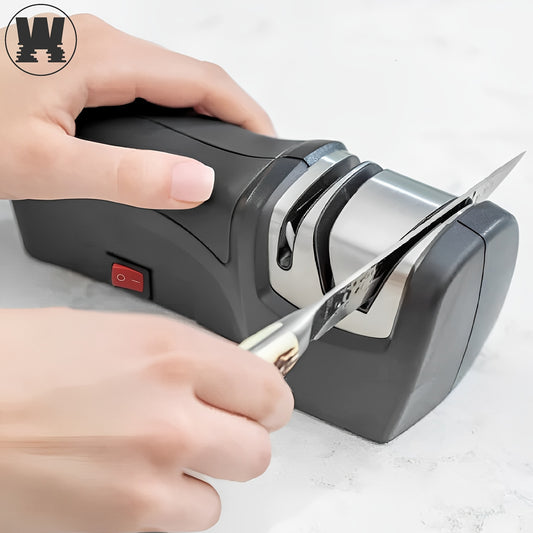 [Electric Knife Sharpener] WANVOAPLS Professional Electric Knife Sharpener 20-Degree, 2-Stage Kinfe Sharpening and Polishing for Kitchen, kitchen accessories